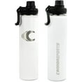 thumbnail image 3 of Cannon Sports Vacuum Insulated Stainless Steel Water Bottle Three Lids 24 Ounce (White), 3 of 6