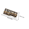 thumbnail image 2 of unbranded 1Jgo Para Bajo Electrico De Accesorio De Repuesto Profesional Plateado, 2 of 8