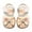 White, variant on PINQI Toddler Baby Girls Closed Toe First Walking Sandals Bowknot Soft Sole Anti Slip Princess Wedding Party Dress Shoes