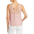 thumbnail image 2 of Aqua Womens Lace Double V Cami, 2 of 2