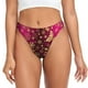 thumbnail image 1 of Fotbe Golden Snowflakes And And Butterflies Tanga Sin Costuras para Mujer con Estampado – Panties Invisibles, Transpirables y Cómodos para Uso Diario-Small, 1 of 6