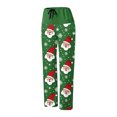 BZGTZT Christmas Pajama Pants Women Flannel Fluffy Soft Funny PJS Cute