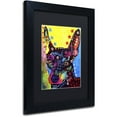 thumbnail image 2 of Trademark Fine Art "Miniature Pinscher" Canvas Art by Dean Russo, Black Matte, Black Frame, 2 of 4