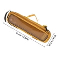 thumbnail image 2 of FUTUREORYY Sac de Rangement pour Flûte Jaune Durable avec Design Simple à Sangle pour un Transport Facile et un Accès Rapide, 2 of 8