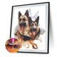 thumbnail image 2 of Pastor Alemán 5D DIY Diamante Pintura Full Square Drill Rhinestone Picture Set FLhrweasw Nuevo, 2 of 9