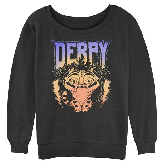 Juniors KPop Demon Hunters Mythic Lightning Derpy Sweatshirt