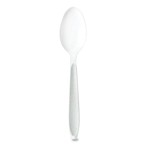 SOLO HSWTX-0007 Impress Heavyweight Full-Length Polystyrene Teaspoon - White (100/Box, 10 Boxes/Carton)