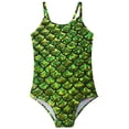 thumbnail image 2 of WOLLED Kids Girls Swimsuits Toddler One-Piece Bathing Suits Summer Beach Sport Halter Swimwear for 5-12 Years Old, 2 of 11