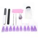 thumbnail image 1 of Nail Polish Gel Remover Tools Kit Nail Polish Remover Pad Cuticle Pusher Nail File Set, 1 of 5