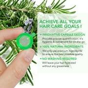 Aliver Hair Serum Capsule with Vitamin E, Rosemary Oil Capsule for Thin and Weak Hair, No Need to Rinse, Reduced Hair Loss and Damaged, Moisterize Dry Scalp (40P)