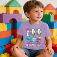 thumbnail image 5 of Boys Shirts Size 6 , Boys' T-Shirts , Girls Tees,Boys Graphic Short Sleeve T-Shirt Soft Casual Tee Cute Print Round Neck Top For Kids, 5 of 5