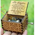 thumbnail image 4 of Wooden Music Box Hand Clockwork Birthday Party Gift 'You Are My Sunshine', 4 of 4
