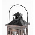 thumbnail image 5 of Wooden Lantern Vintage Candle Holder Decorative Candle Lanterns for Rustic Wedding Centerpiece, 5 of 5
