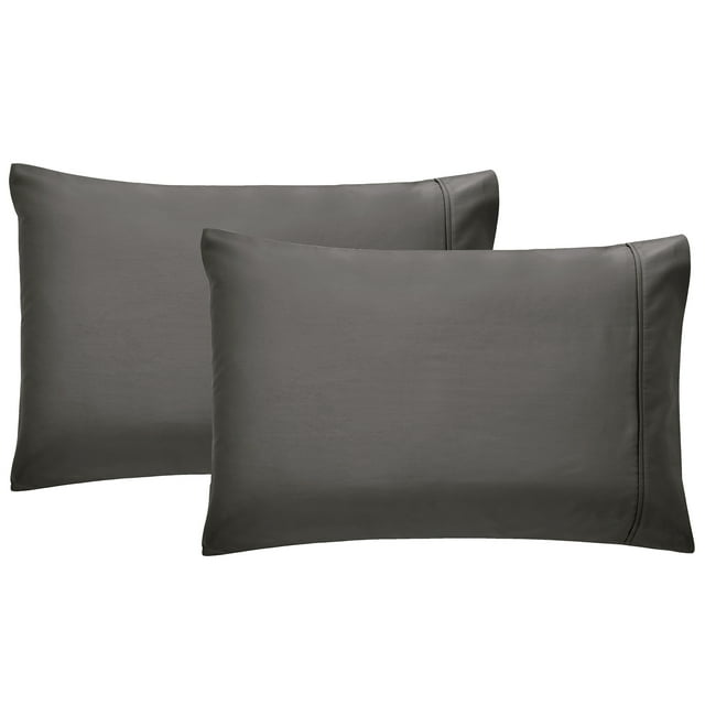 California Design Den 100% Cotton Pillowcases, Pillow Case Set of 2, Luxury 400 Thread Count Sateen Pillowcases, Match with Our 400 Thread Count Sheets