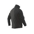 thumbnail image 2 of GRID FLEECE PULLOVER, LONG SLEEVE, BLACK, MENS, POLY SPANDEX, M, 2 of 2