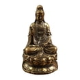 thumbnail image 1 of Estatua de Avalokitesvara Estatua de Guanyin, Adorno de Escritorio Coleccionable, Figura Religiosa Estatua de la de para Mesa, 1 of 9