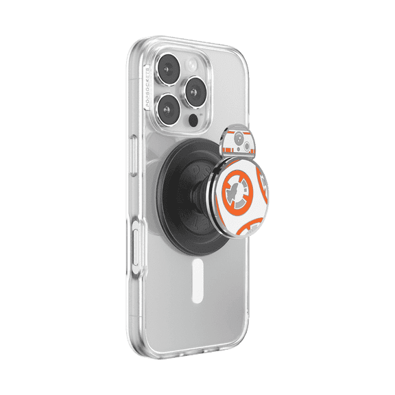 PopSockets Phone Grip for MagSafe, Magnetic Holder, Phone Stand, Star Wars - Spinner BB