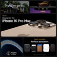 thumbnail image 2 of Funda para teléfono Spigen Rugged Armor MagFit iPhone 16 Pro Max negra, 2 of 7