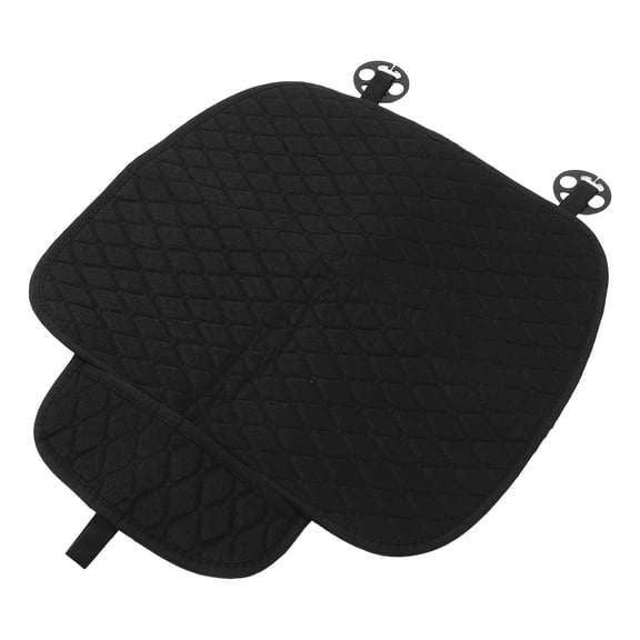 LOLIPPYY Black Car Waist Support Cushion for Driving, Anti- Comfort Pad, 1 Pack