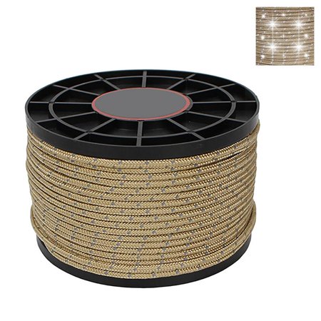

Famure Reflective Paracord 50m 3.5mm Guyline Tent Rope High Density Nylon Camping Rope for Outdoor Emergency Hiking Backpacking