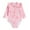 Pink, variant on WOYY Infant Girls Long Sleeve Zip Up Rash Guard UPF 50+ One-Piece Swimsuit Bathing Suit