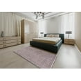 thumbnail image 4 of Ahgly Company Indoor Rectangle Mid-Century Modern Silver Pink Oriental Area Rugs, 5' x 7', 4 of 6