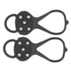 thumbnail image 3 of Clavos para zapatos de nieve, 1 par de 5 dientes Crampones para escalada en nieve al aire libre Clavos para nieve Garra Funcionalidad inteligente, 3 of 9