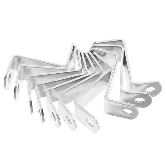 Hemoton 10 Pcs Frame Picture Hardware Backing Clips DIY Framing Tools Silver