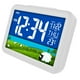 thumbnail image 5 of Radio reloj despertador LCD con pantalla a color, termómetro y calendario. Pradera, 5 of 9