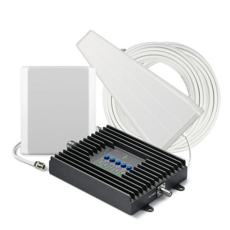 Cell Phone Yagi SureCall Fusion4Home Yagi/Panel, Cell Phone Signal Booster Kit for All Carriers 3G/4G LTE up to 4,000 Sq Ft ()