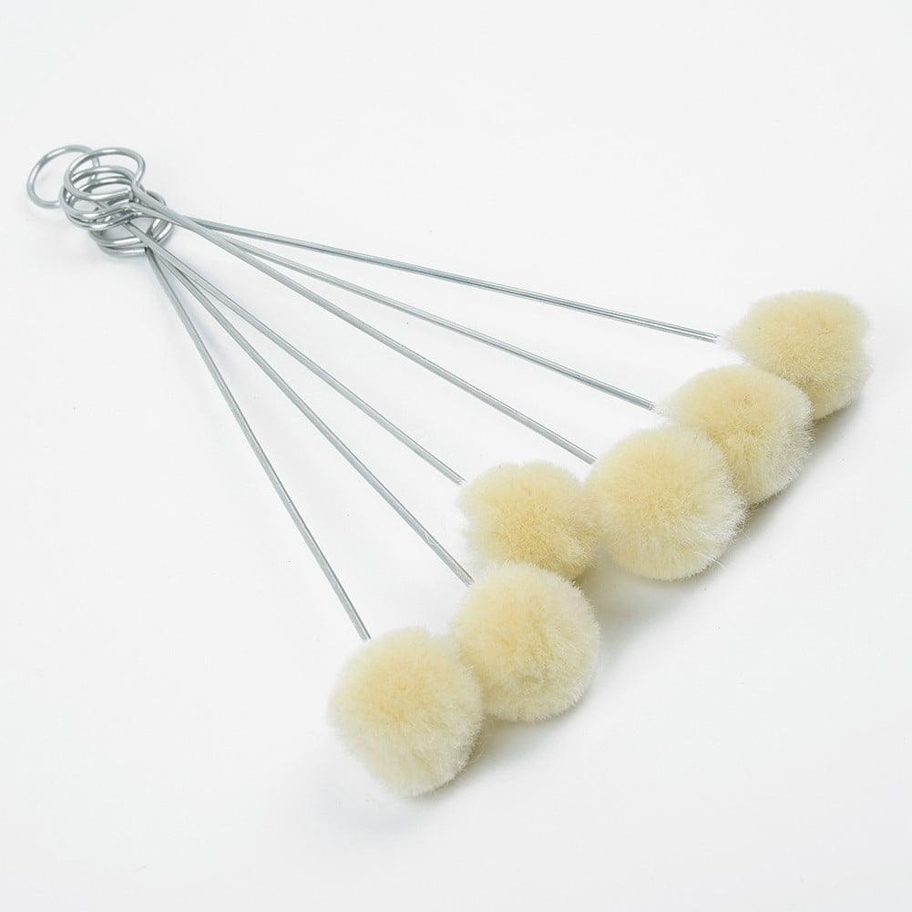 100pcs Leather Craft Wool Leather Dye Dauber & Finish Applicator Kit Tools 150-160mm Dye Tools Leathercraft Supplies