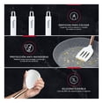 thumbnail image 3 of Juego de Utensilios de Cocina Silicona y Acero Inoxidable, 24 pzas (Blanco/Oro Rosa), 3 of 7