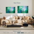 thumbnail image 4 of Elephant Stock Transparency Wall Art - Horizontal Canvas Wall Art - Living Room Wall Decor - Abstract Canvas - Purple And Green Decor By Annette Schmucker - 39" x 26", 4 of 8