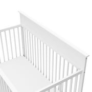 Storkcraft Horizon 5-in-1 Convertible Baby Crib, White