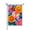Color 1, variant on JOOCAR Linen Garden Flag with Butterflies and Flowers for Spring Summer Home Outdoor Garden Yard Door Decor 12x18 inch