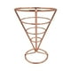 thumbnail image 2 of Soporte para papas fritas estilo occidental, cesta reutilizable portátil con drenaje de aceite para alimentos fritos Oro, 2 of 9