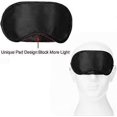thumbnail image 3 of Dww-Lot de 10 masques pour les yeux, pare-soleil, housse de sommeil de voyage pliable avec coussinet nasal, noir, 3 of 5