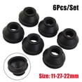 thumbnail image 3 of Housses de Bottes en Caoutchouc Noir Premium pour Embouts de Tige et Rotules (6 Pack), 3 of 4