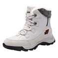 thumbnail image 2 of Botas de nieve impermeables antideslizantes para mujer, zapatos de algodón grueso de terciopelo, botas de esquí al aire libre para deportes de tubo medio para mujer Wmkox8yii  ghj2186, 2 of 9
