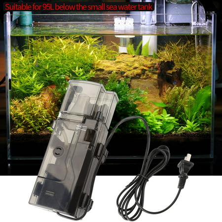 3.5W Removable Aquarium Protein Skimmer with Pump Filter Fish Tank Accessory  , Aquarium Accessory, Fish Tank Protein (Best Pump For Protein Skimmer)