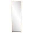 thumbnail image 1 of HomeRoots 401206 Antiqued Brushed Brass Rectangular Full Length Wall Mirror, 1 of 1