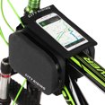 thumbnail image 1 of Cycling Bike Tube Bag Rainproof MTB Bicycle Front Frame Touchscreen Cell Phone Bag Pannier, 1 of 7