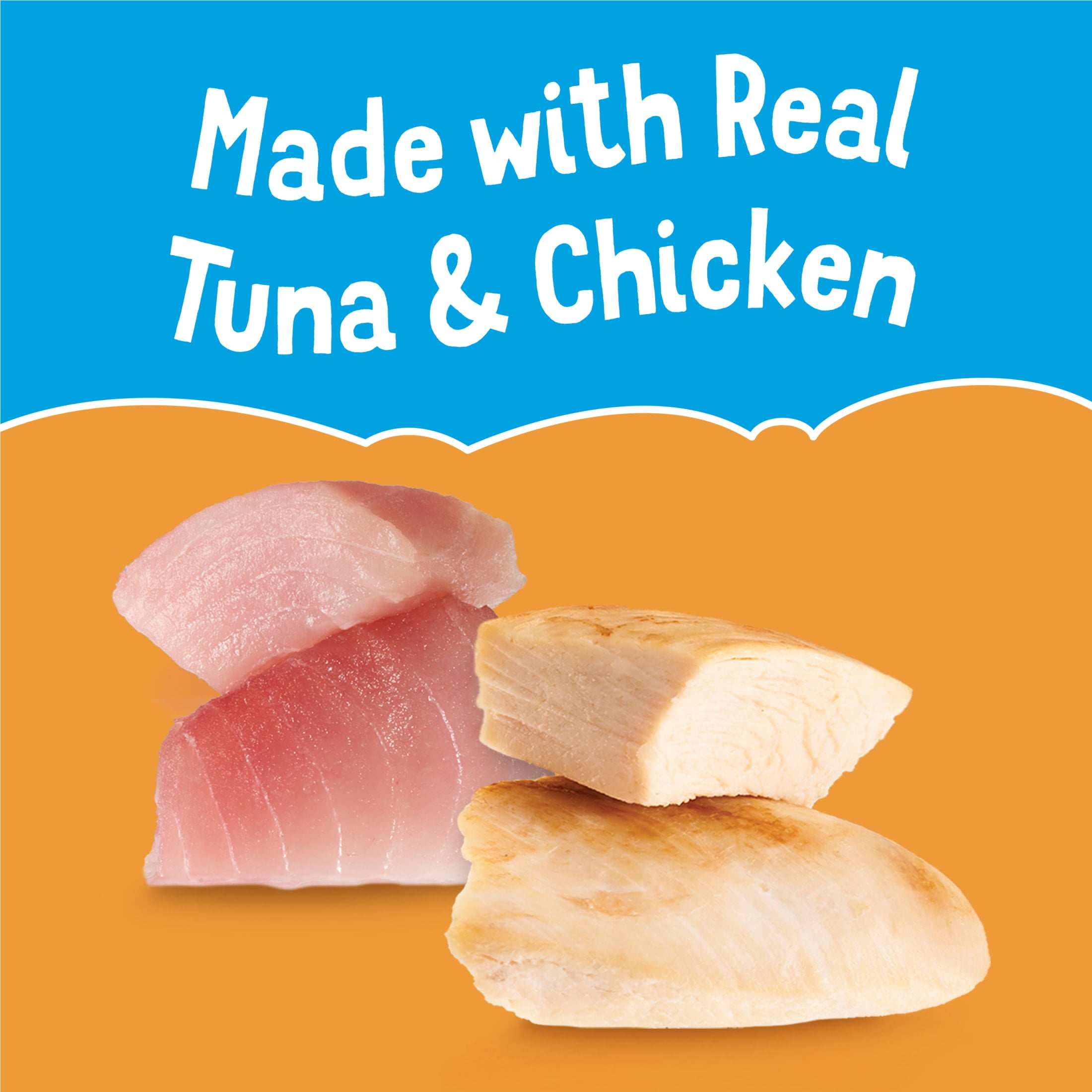 Purina Friskies Natural, Grain Free Lickable Cat Treats Lil’ Soups with Tuna in Chicken Broth, 1.2 oz Cups (8 Pack)