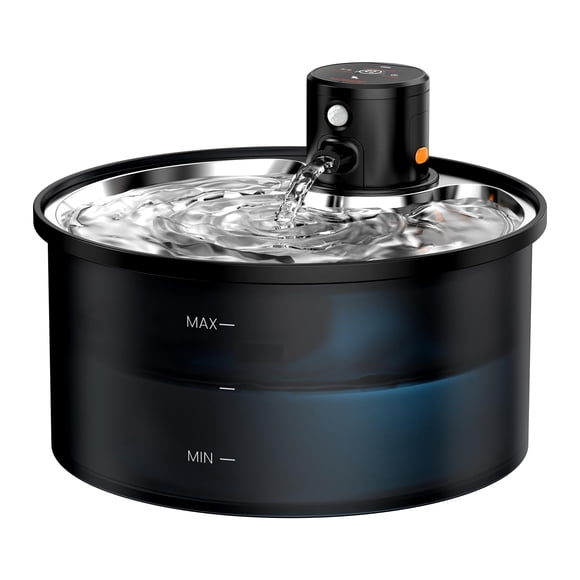 Fuente de agua inalámbrica Cat VKIMISS de 3,2 litros con sensor de movimiento