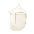 thumbnail image 2 of Cesto de malla para ropa sucia, cesta de almacenamiento para armario, cesta resistente para ropa sucia de pared, esencial para el hogar, para beige, 2 of 8