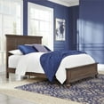 thumbnail image 4 of Homestyles Southport Lit Grand en Bois Marron, 4 of 5