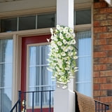 Artificial Rose Flower Vine Set 5 Piece Simulated Roses Hanging