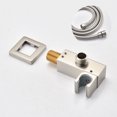thumbnail image 4 of Ceiling Mounted Shower System Combo Set with Handheld and 12"Shower head, Aukfa Wall Mounted Shower Faucet Set for Bathroom with High Pressure, Brushed Nickel, 4 of 8