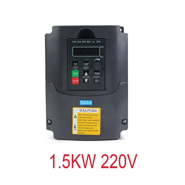 2.2KW 220 VFD Inverter 3KW 4KW 5.5KW 7.5KW Frequency Inverter Converter 1P Input 3P Output 220 For CNC Spindle Motor Speed Con ,Wide Use