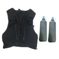 thumbnail image 3 of Chaleco de hidratación 2pcs 500 ml de botellas de agua mochila para acampar senderismo L, 3 of 8